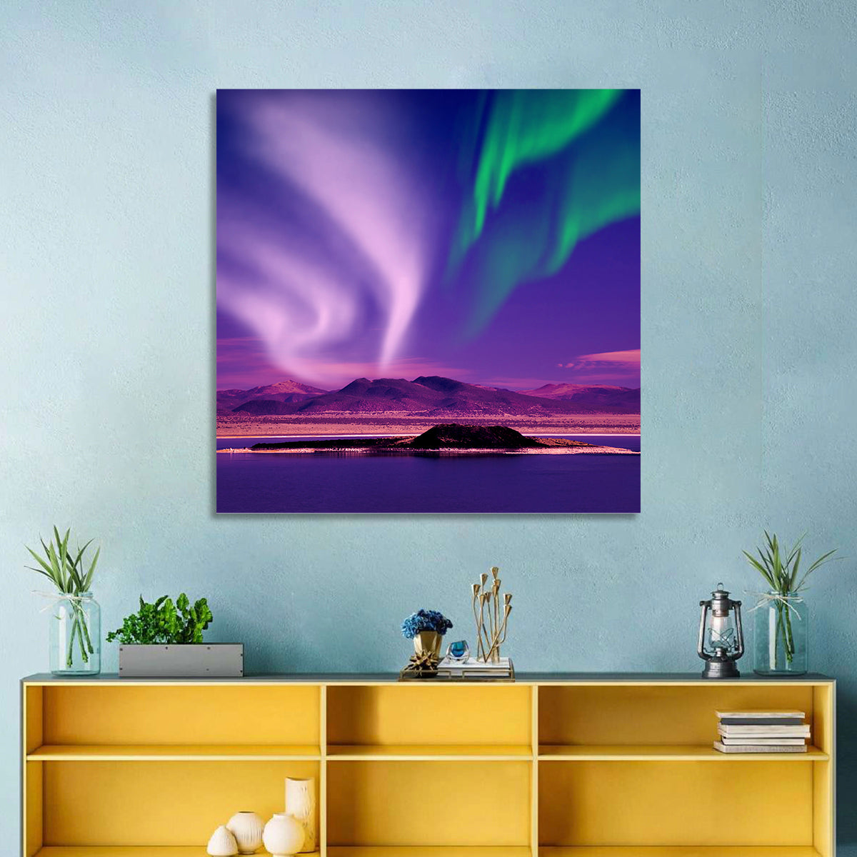 Northern Lights Aurora Borealis Wall Art