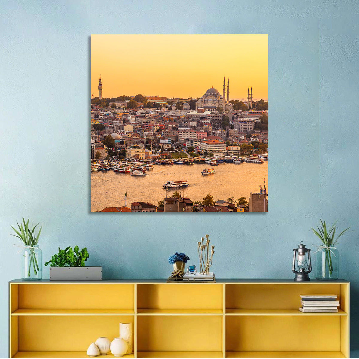 Golden Horn Bay Wall Art
