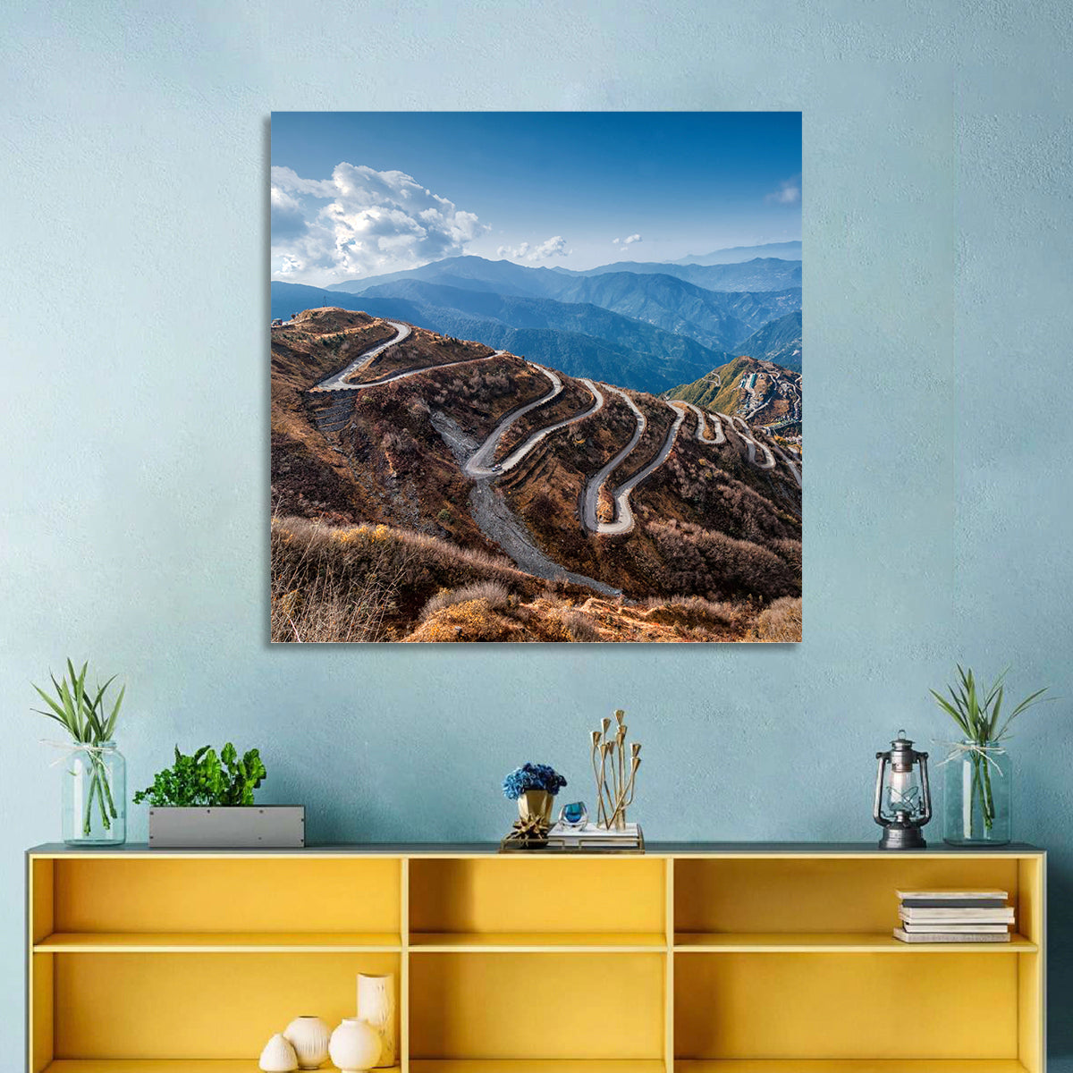 Silk Trading Route Wall Art