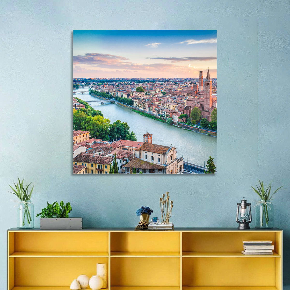 Verona Cityscape Wall Art