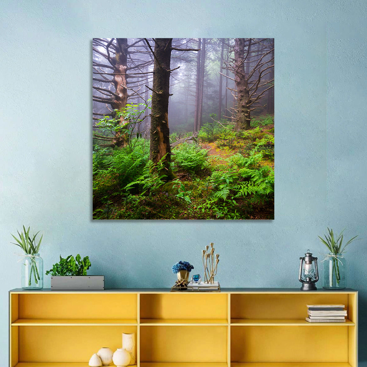Forest Hiking Trail Wall Art