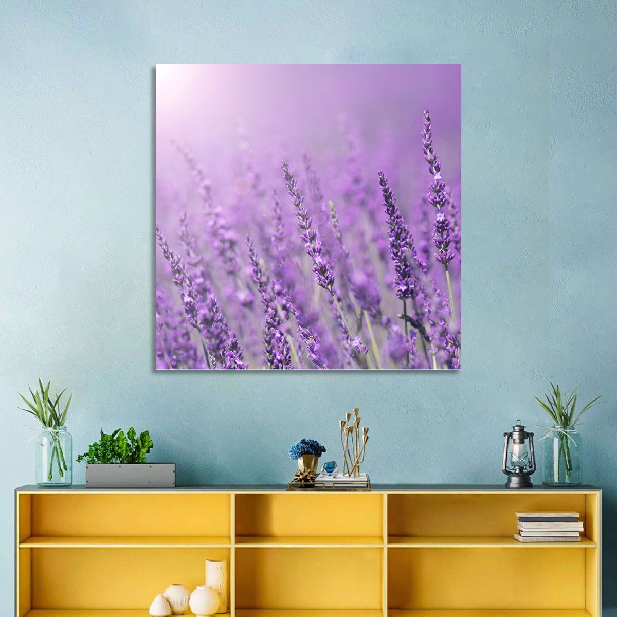 Lavender Field Wall Art