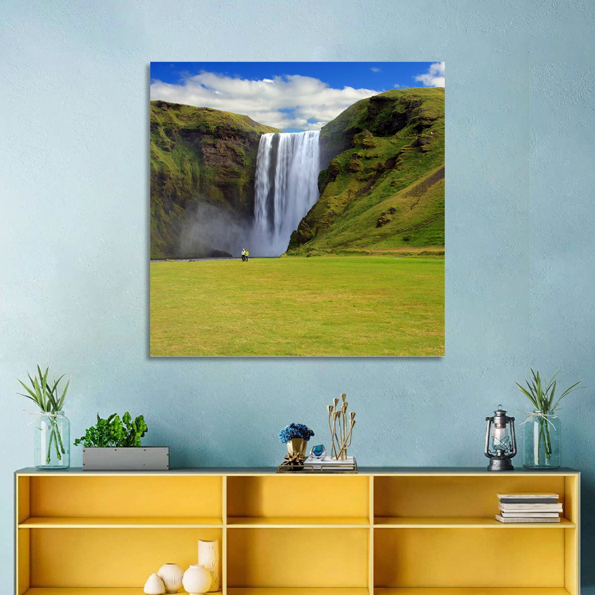 Skogarfoss Waterfall Wall Art