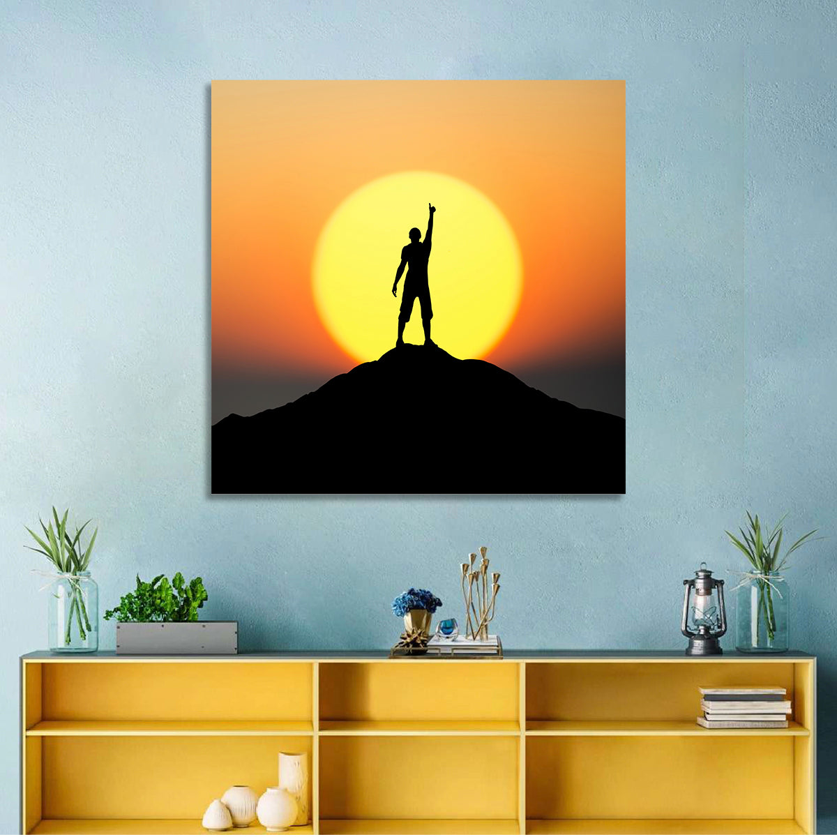 Champion Silhouette Wall Art