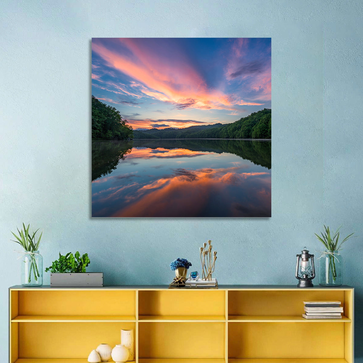 Appalachian Mountains Lake Wall Art