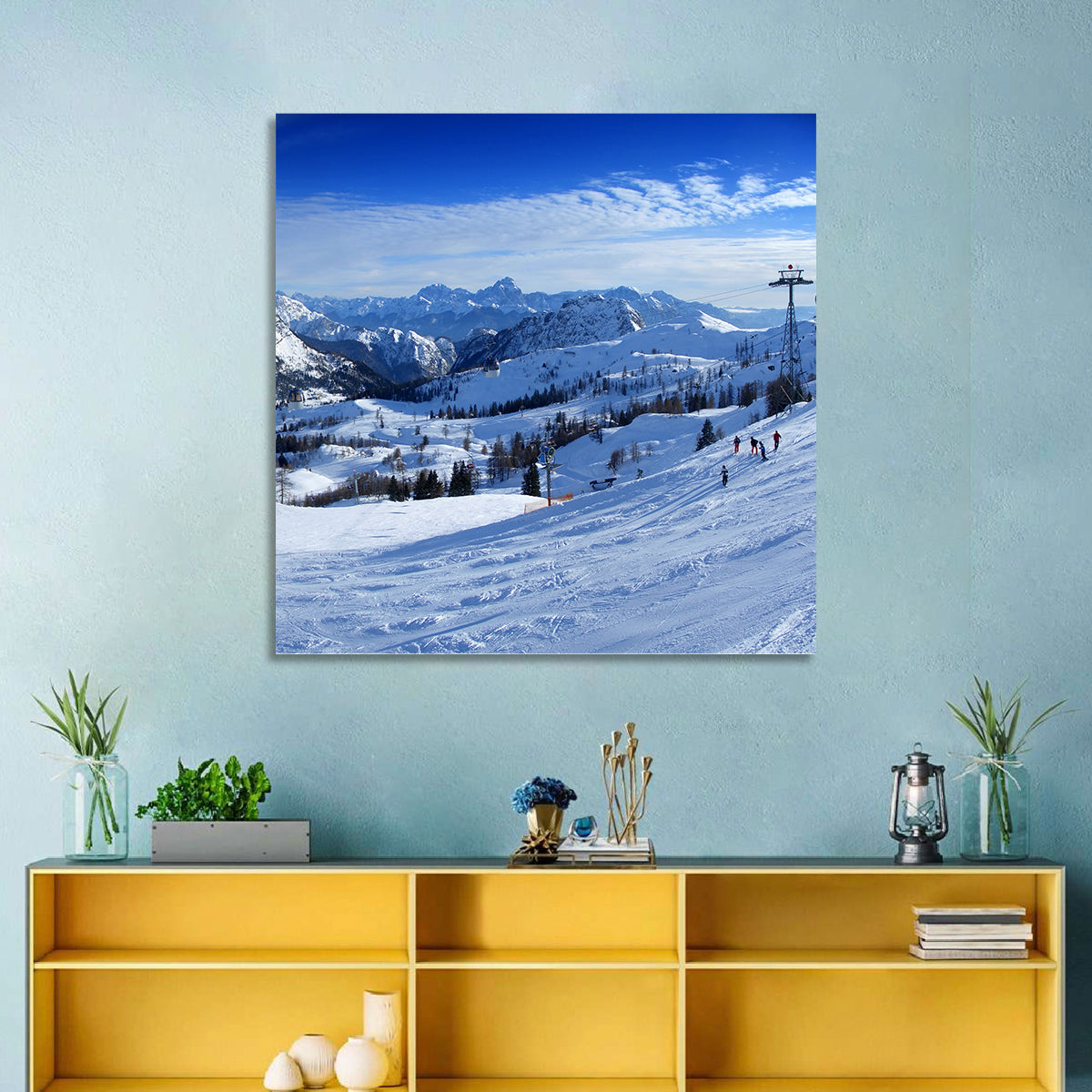 Nassfeld Ski Resort Wall Art