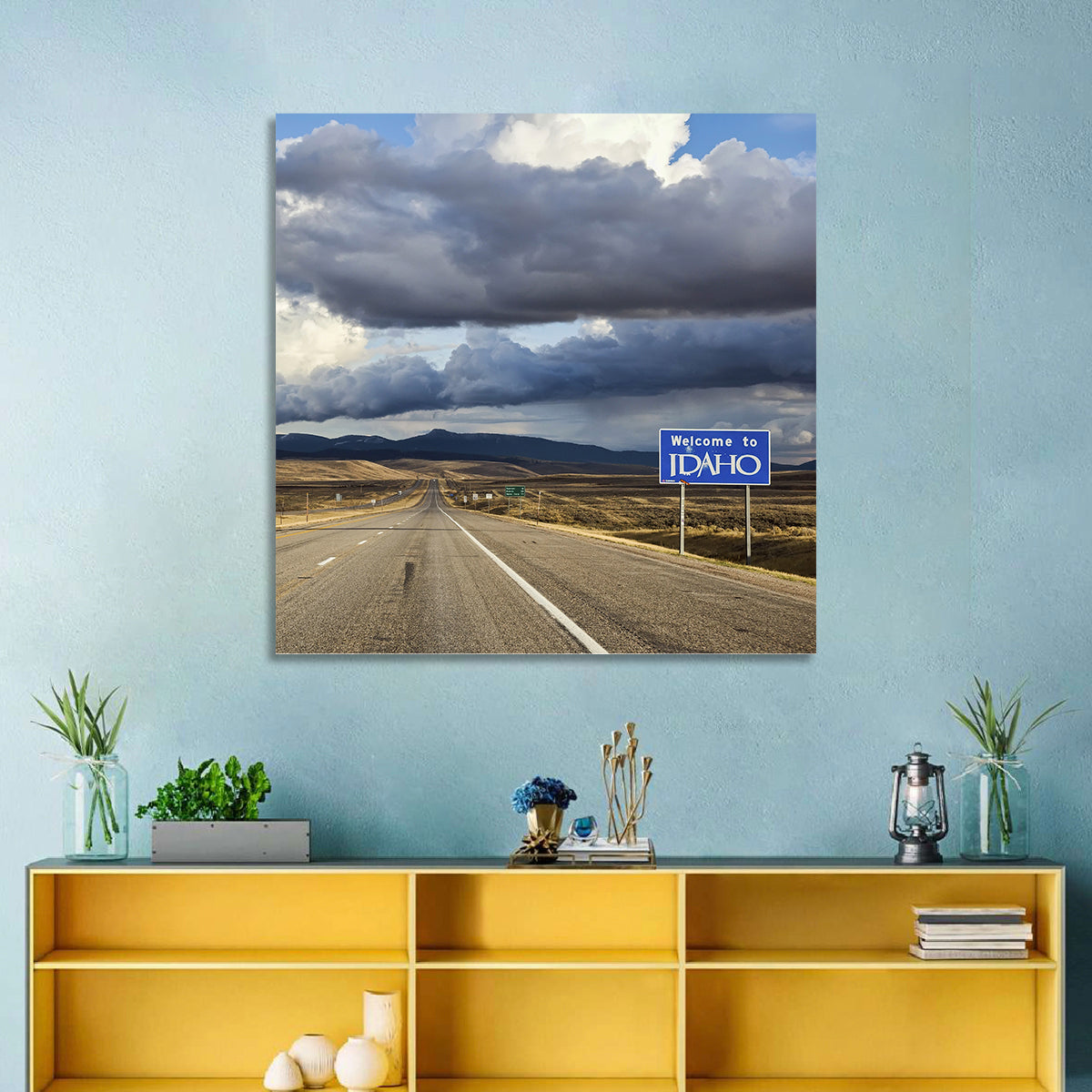 Idaho Highway Wall Art
