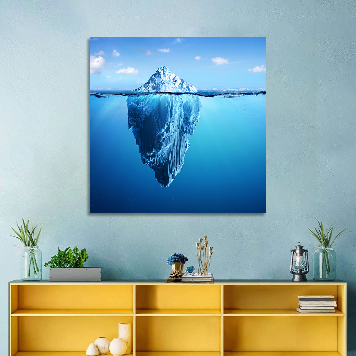 Floating Iceberg Wall Art