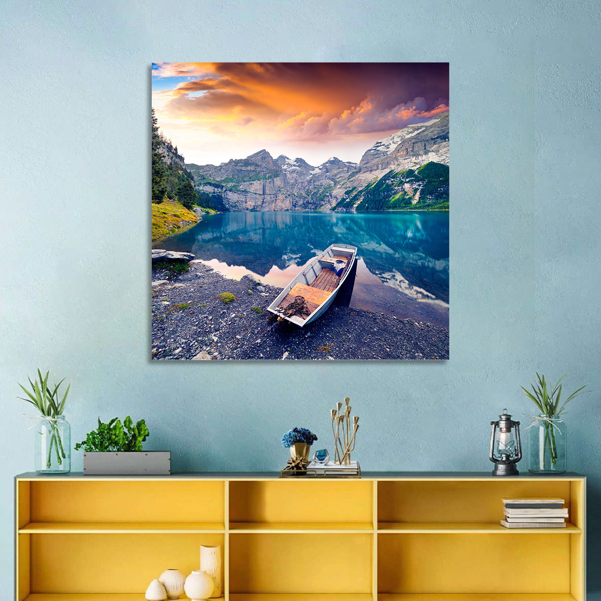 Oeschinen Lake Wall Art