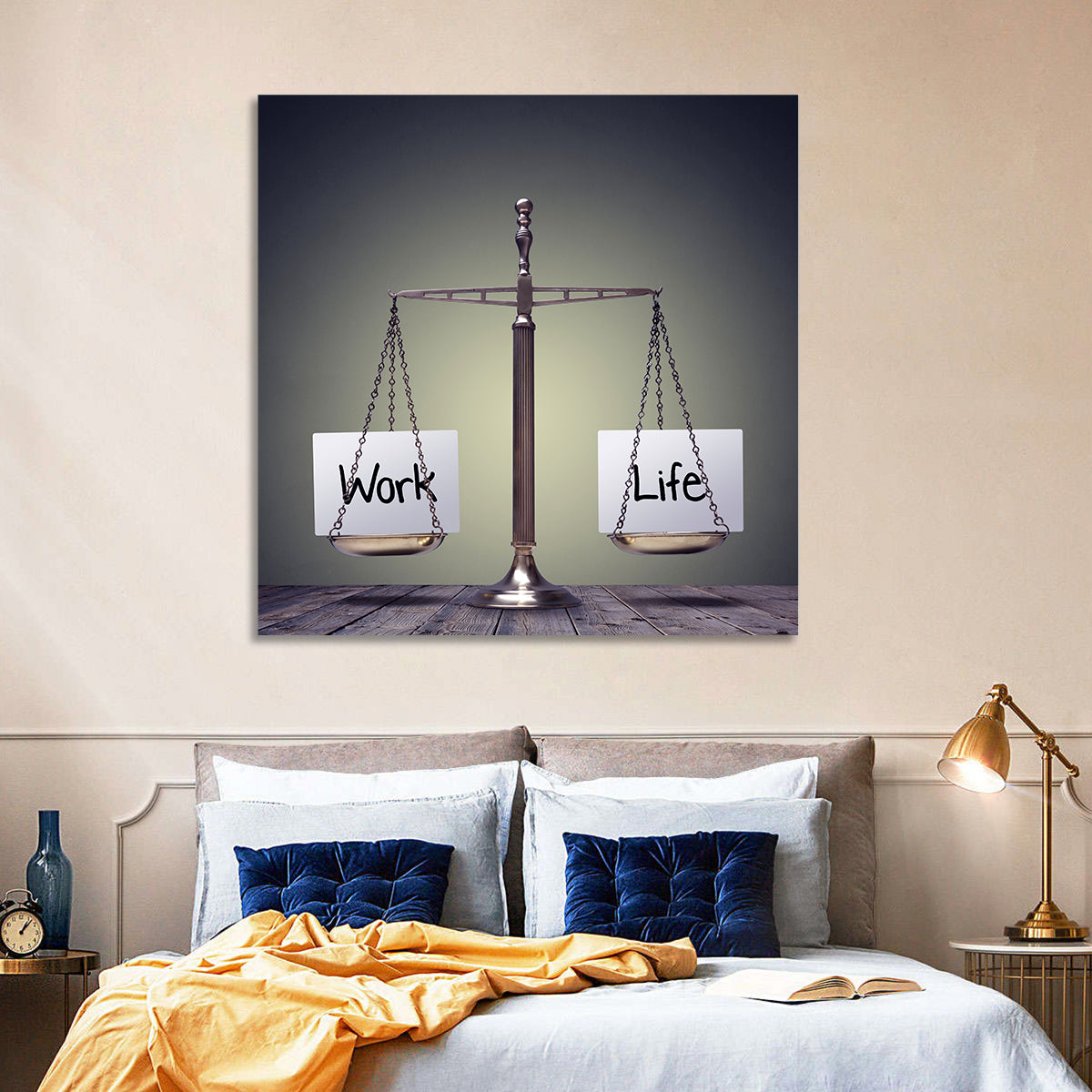 Work Life Balance Wall Art