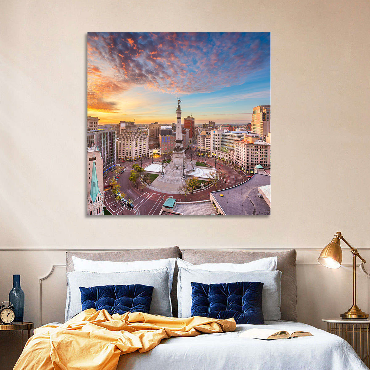 Indianapolis Downtown Wall Art