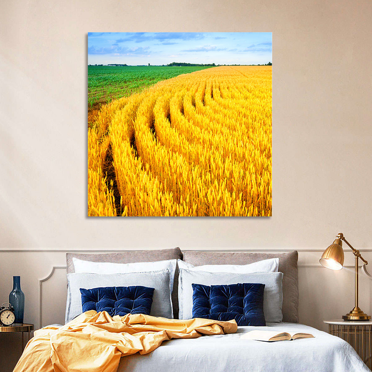 Wheat Field Wall Art