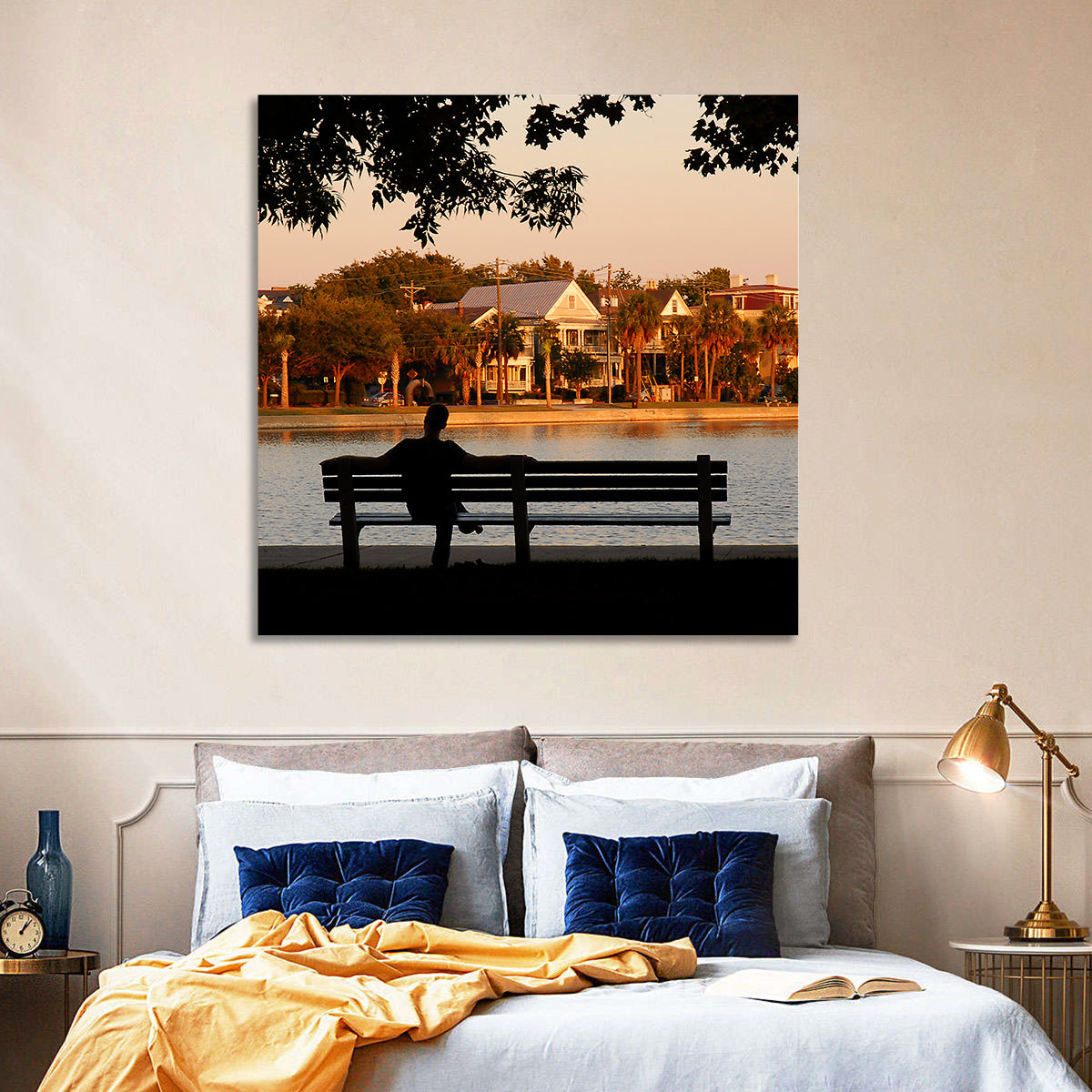Colonial Lake Wall Art