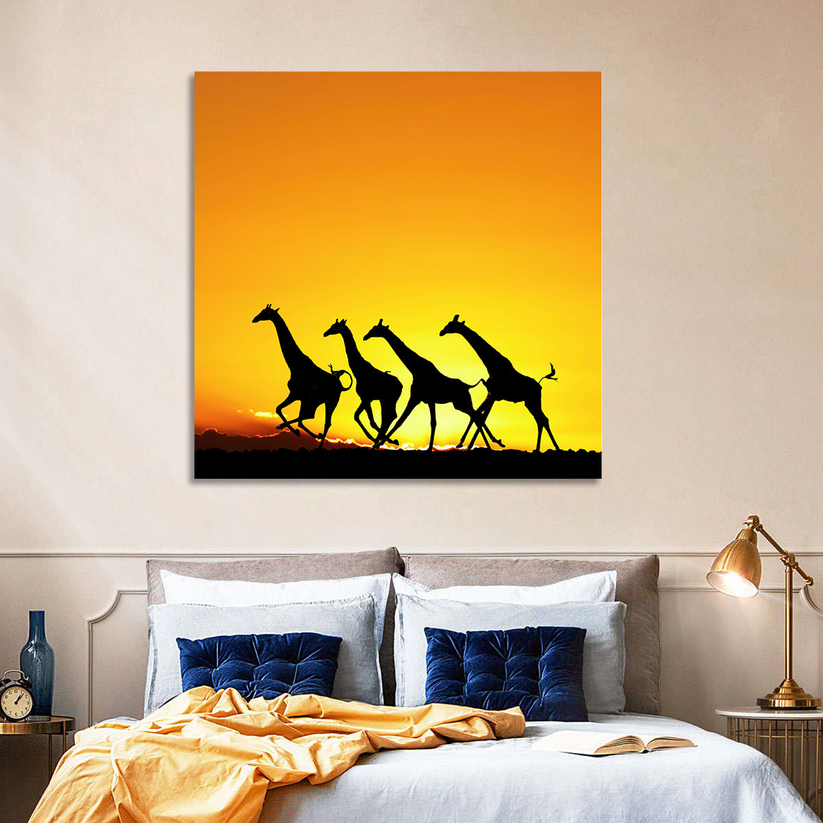 African Giraffes Wall Art