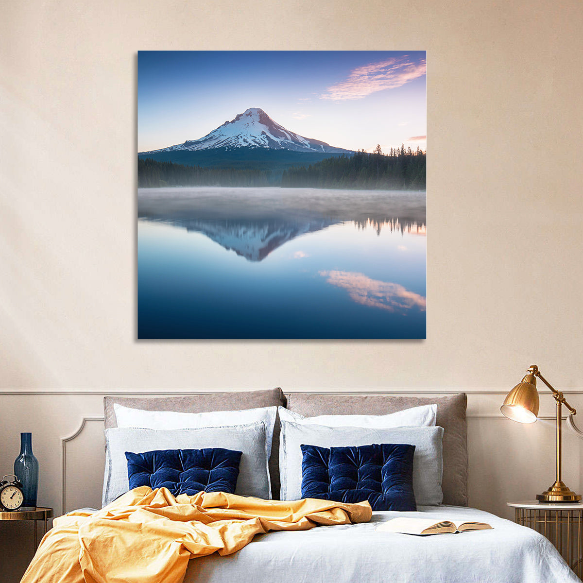 Mt Hood & Trillium Lake Wall Art