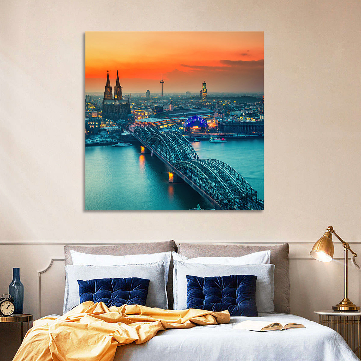 Hohenzollern Bridge Wall Art