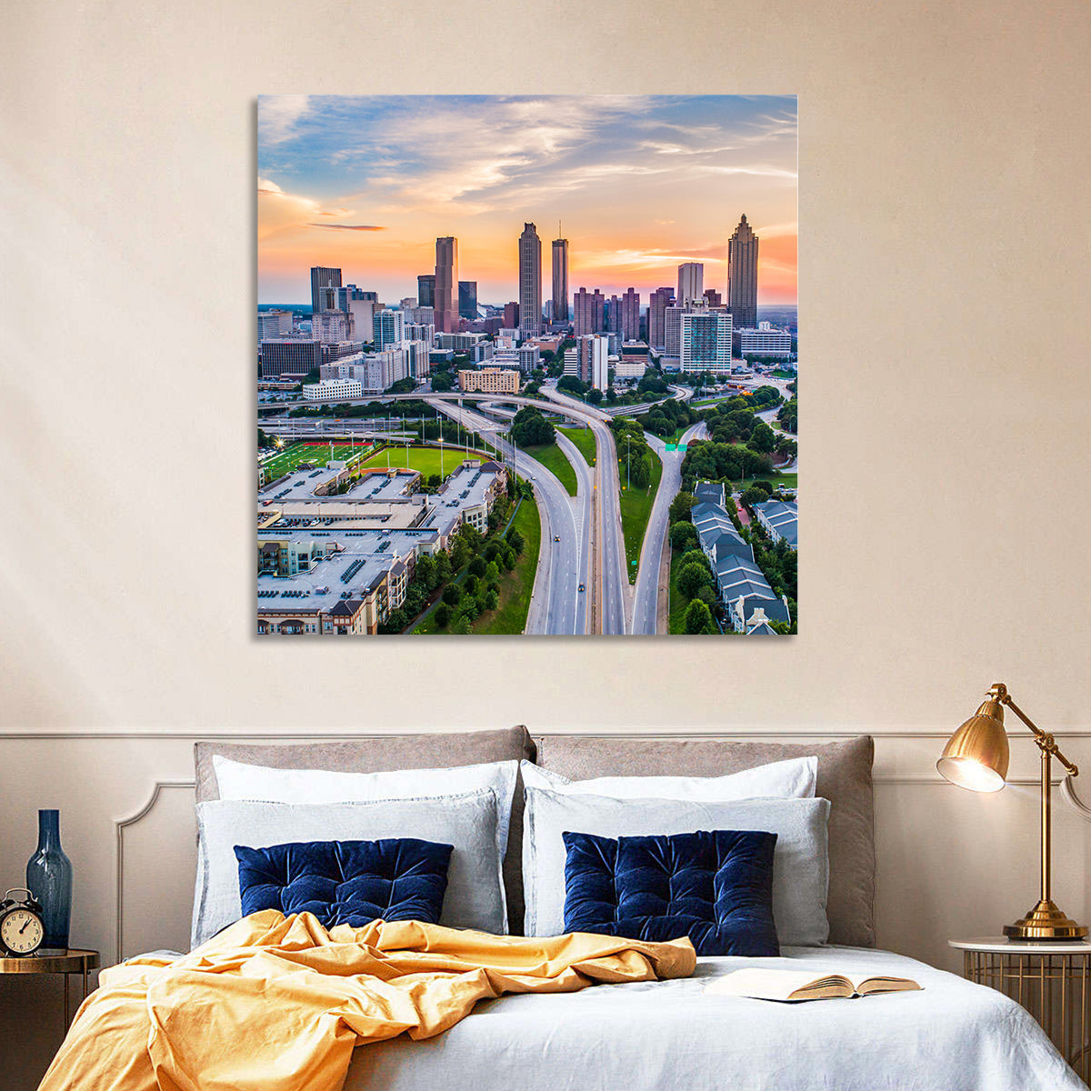 Atlanta Downtown Wall Art