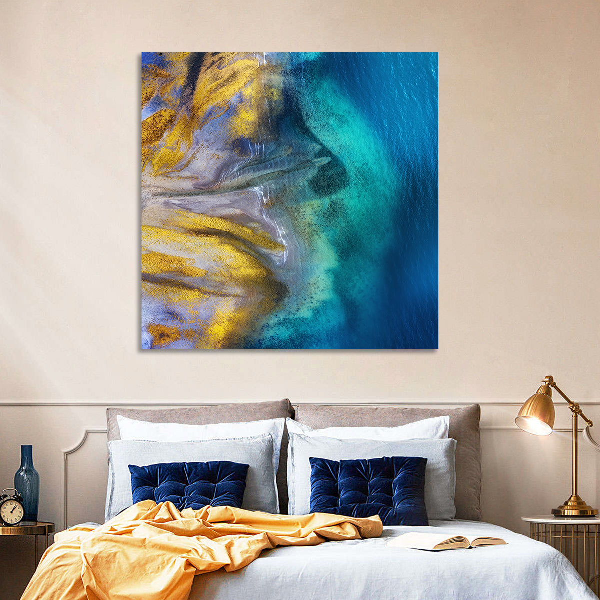 Abstract Beach Wall Art