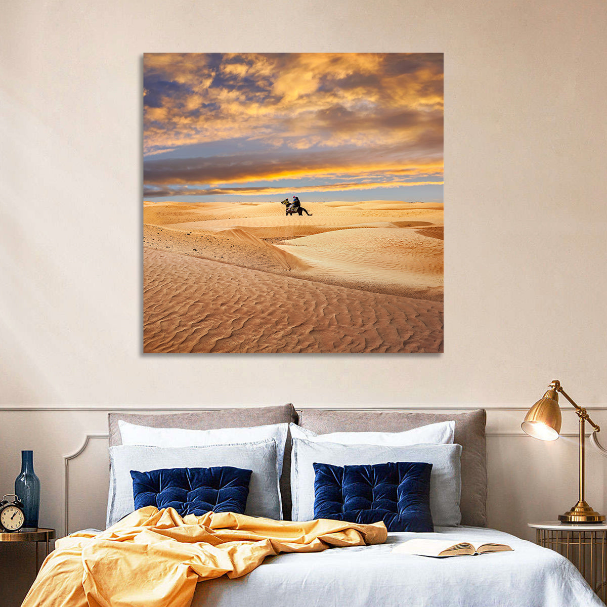 Sahara Desert Rider Wall Art