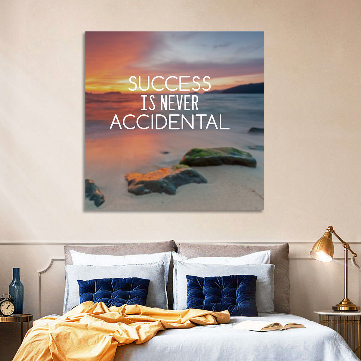 Success is No Accident Wall Art