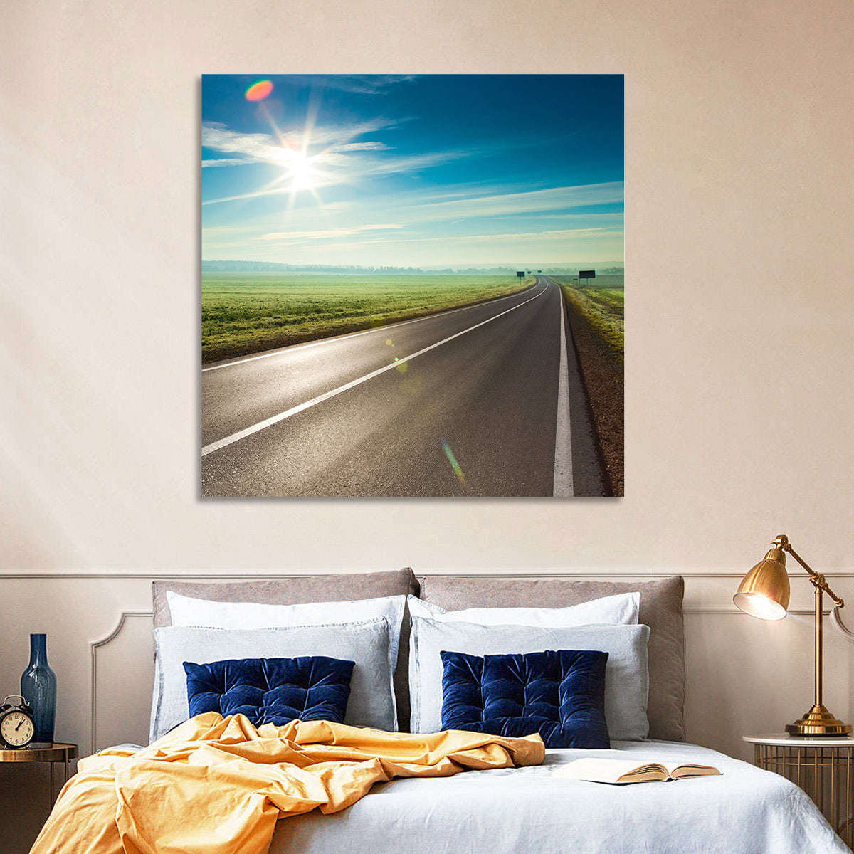 Sunny Road Wall Art