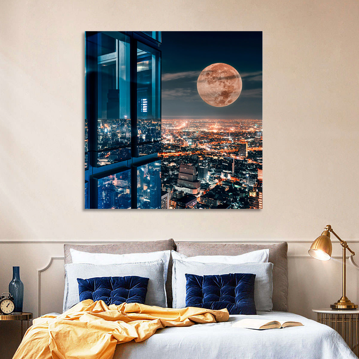 Bangkok Skyscraper Wall Art