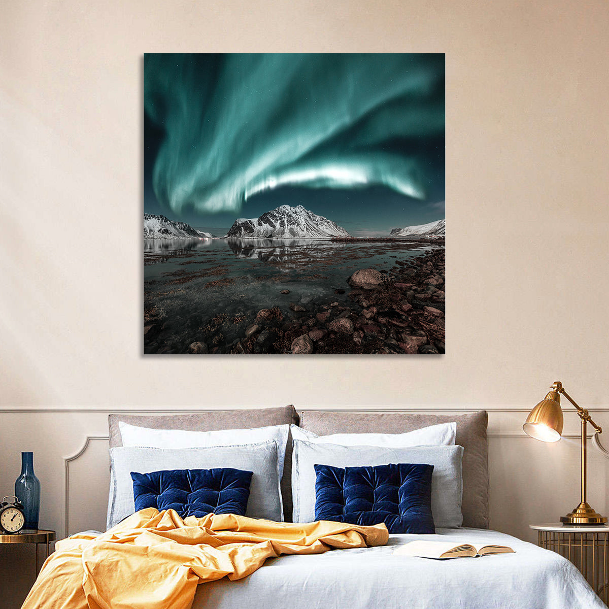 Lofoten Northern Lights Wall Art