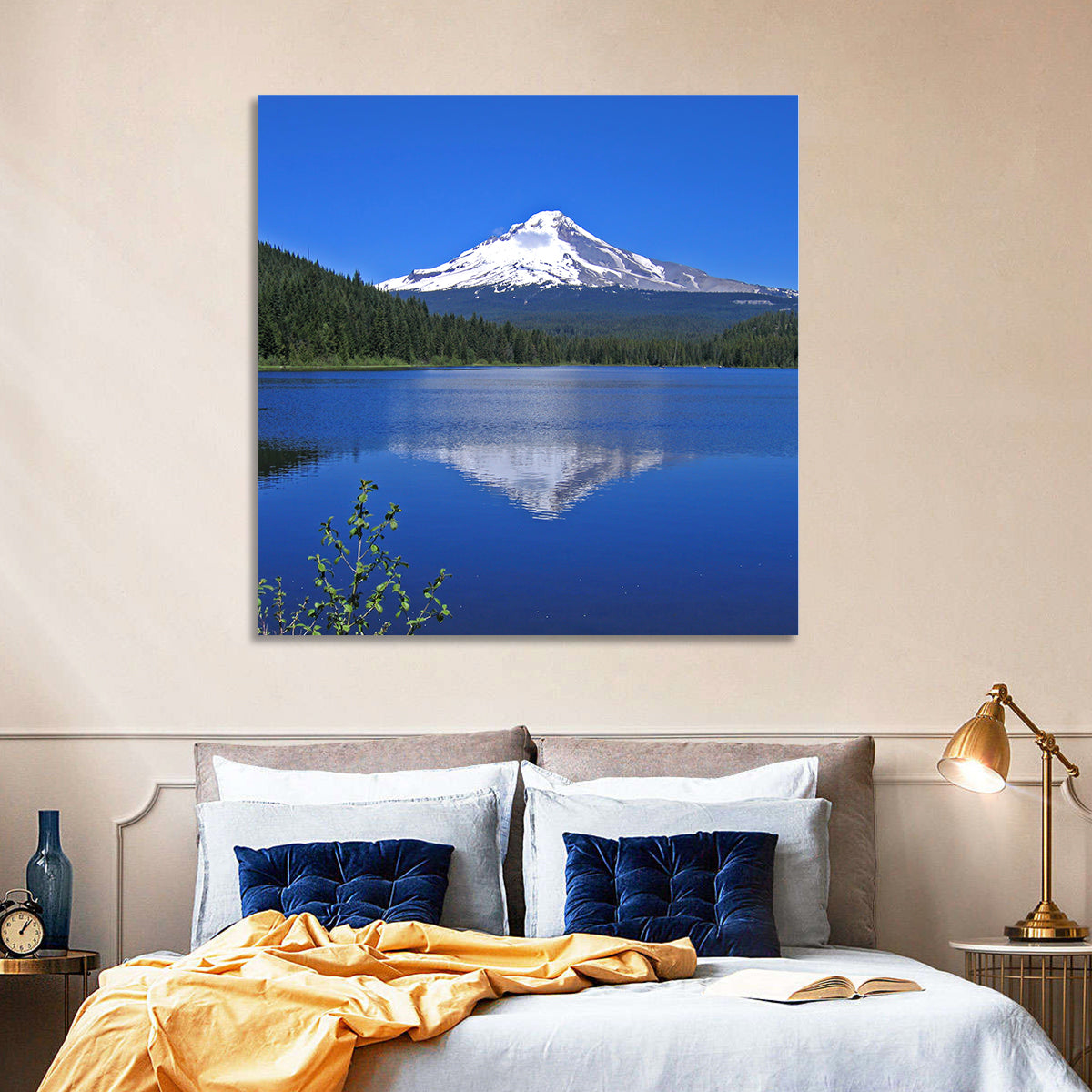 Mount Hood & Trillium Lake Wall Art