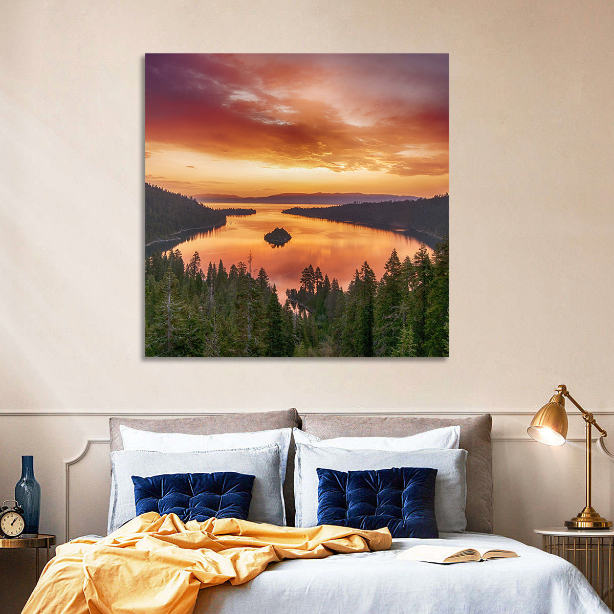 Lake Tahoe Sunrise Wall Art