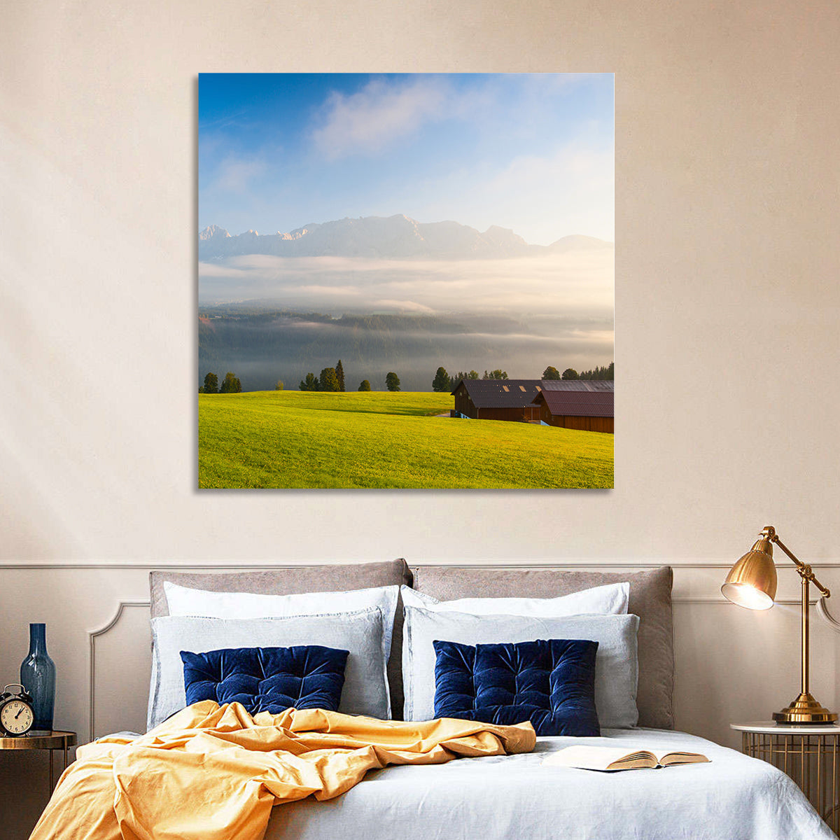 Mountain Clouds Wall Art