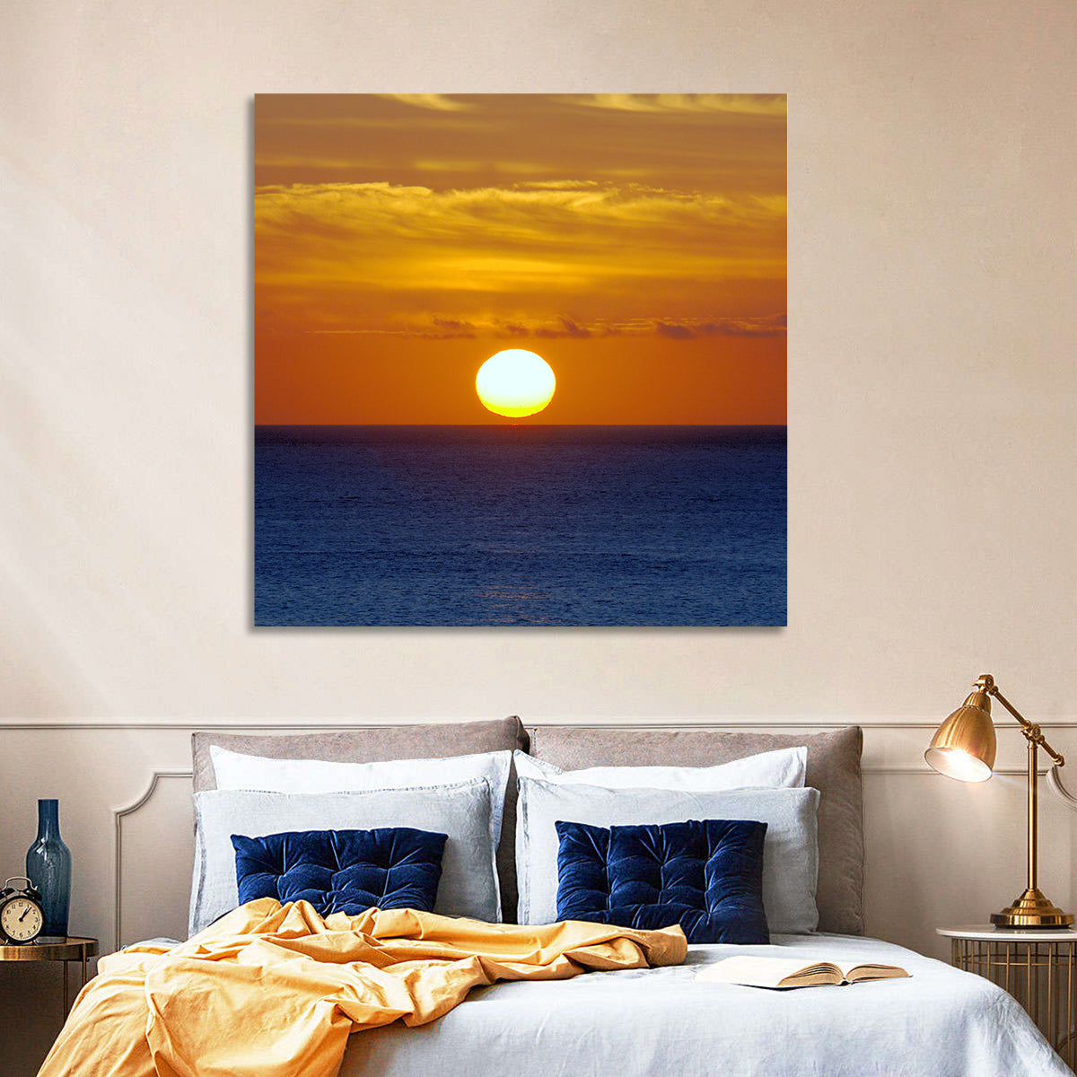 Pacific Ocean Sunrise Wall Art