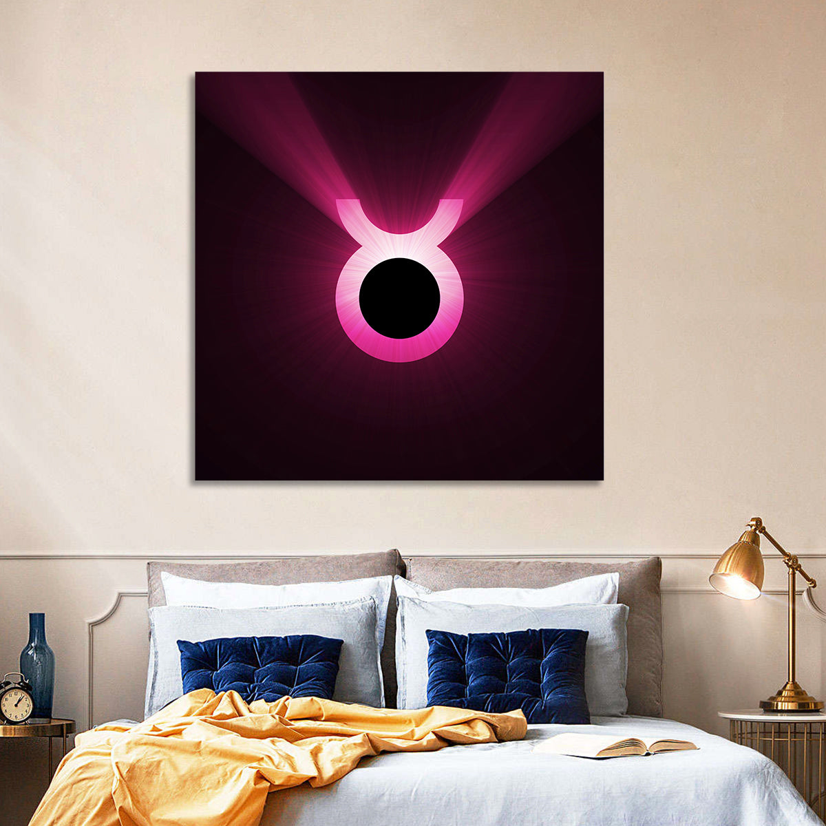 Taurus Symbol Wall Art