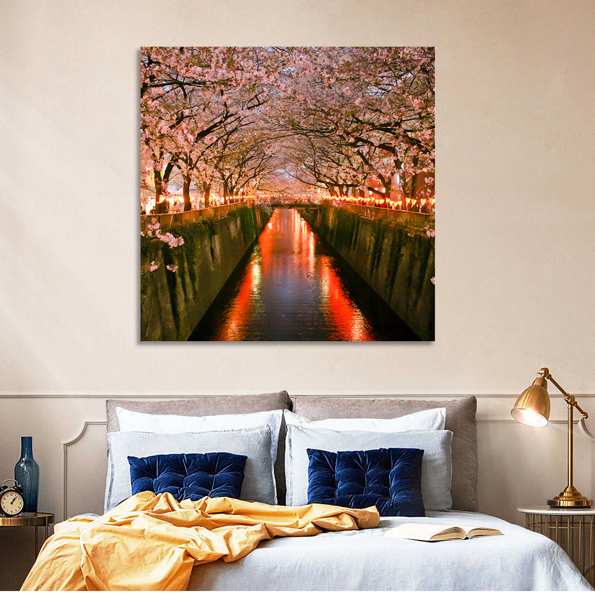 Meguro Cherry Blossom Wall Art
