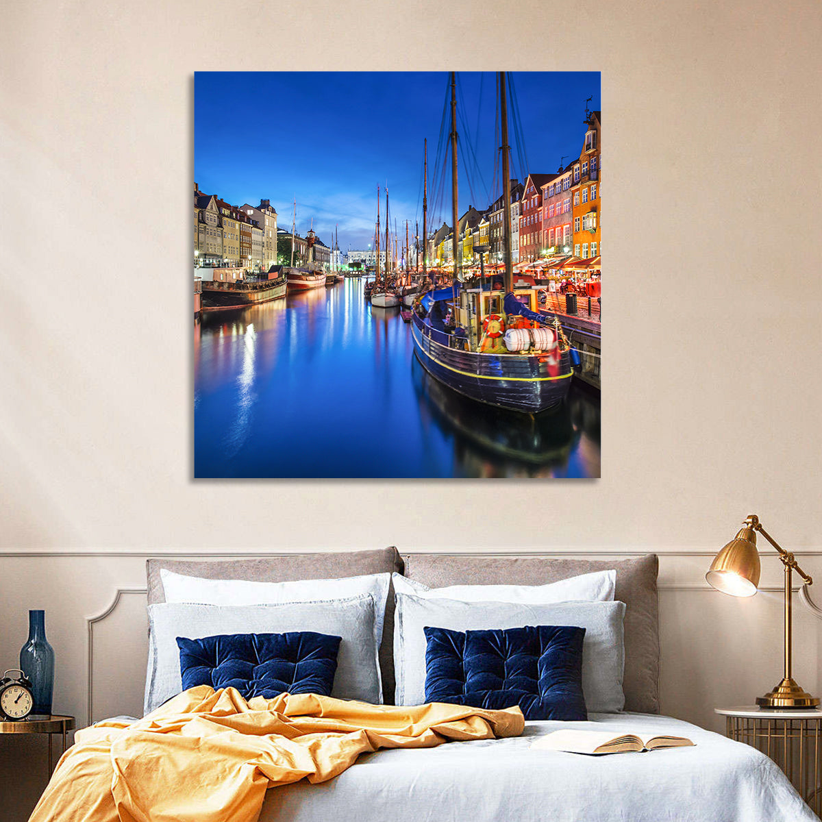 Nyhavn Canal Wall Art