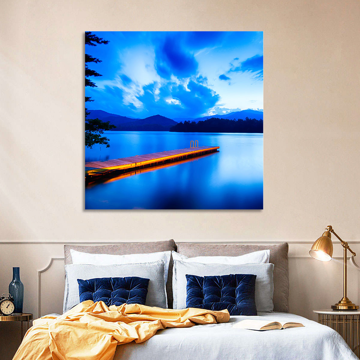 Lake Santeetlah Night Wall Art
