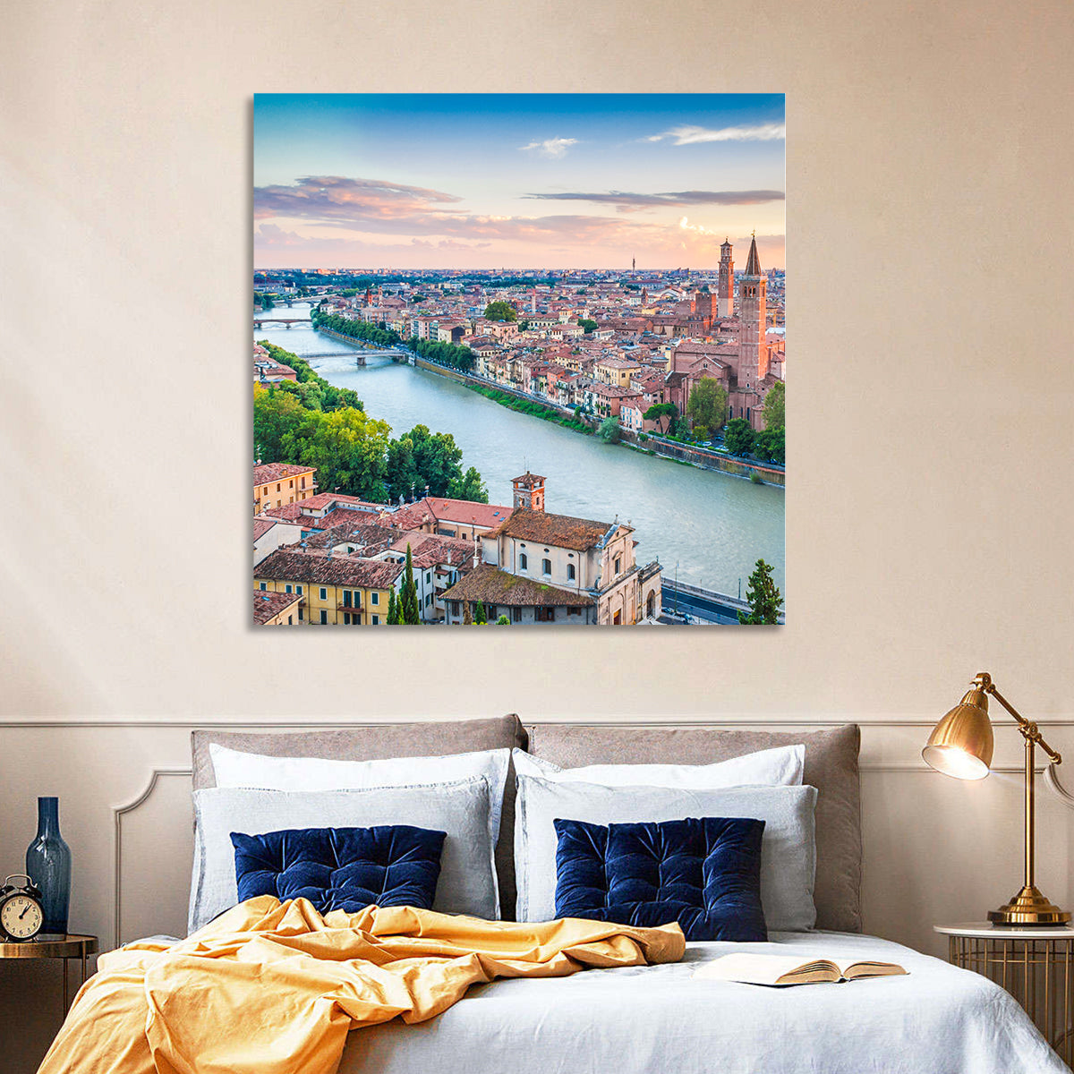 Verona Cityscape Wall Art