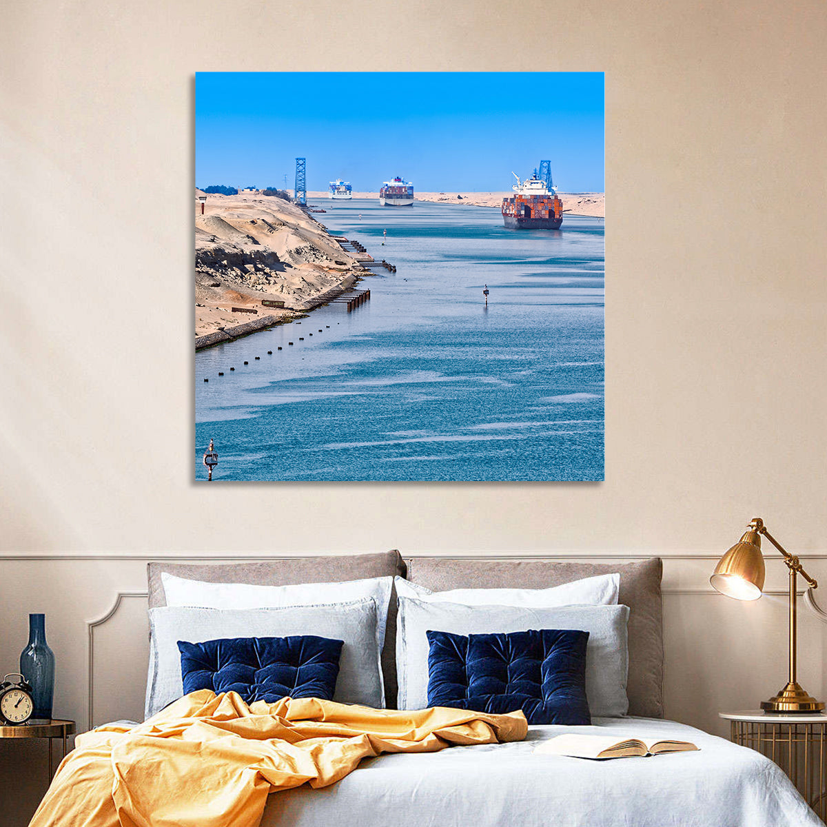 Suez Canal Wall Art
