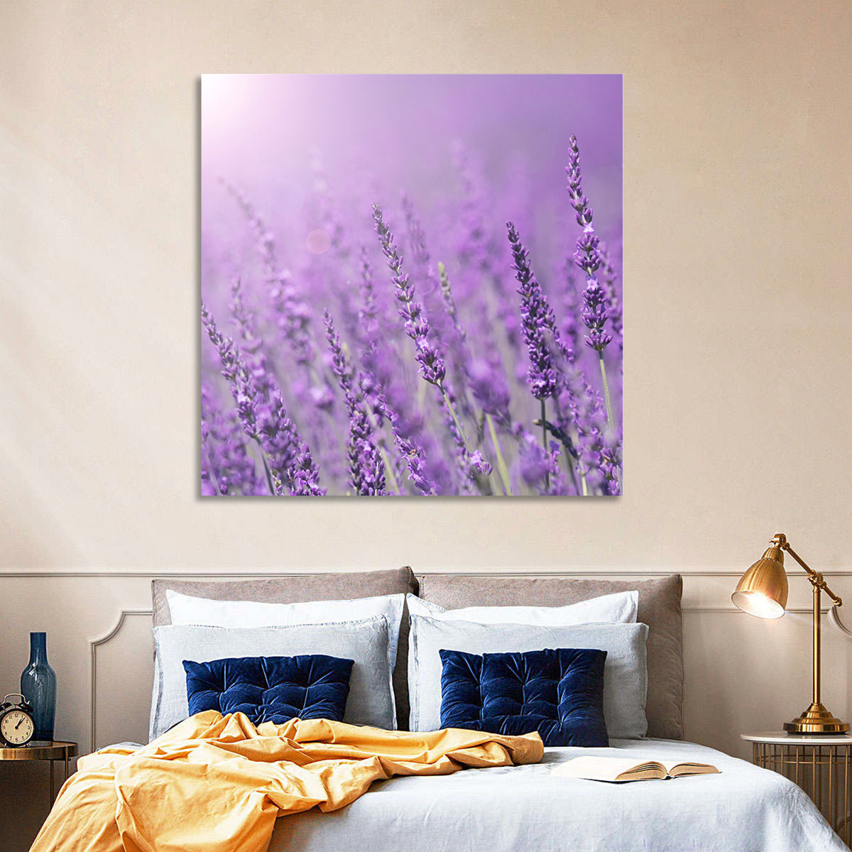 Lavender Field Wall Art