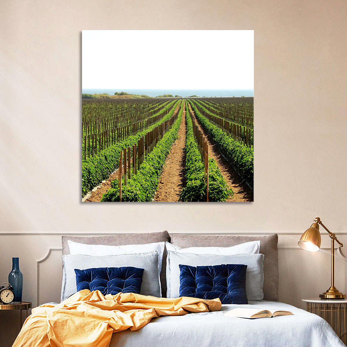 Tomato Fields Wall Art