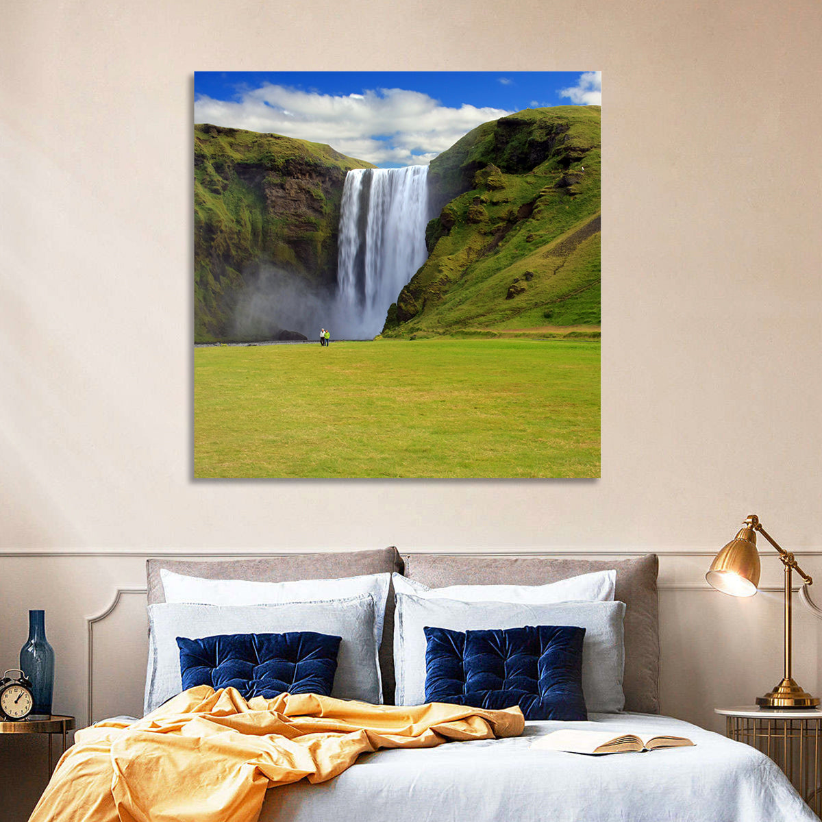 Skogarfoss Waterfall Wall Art