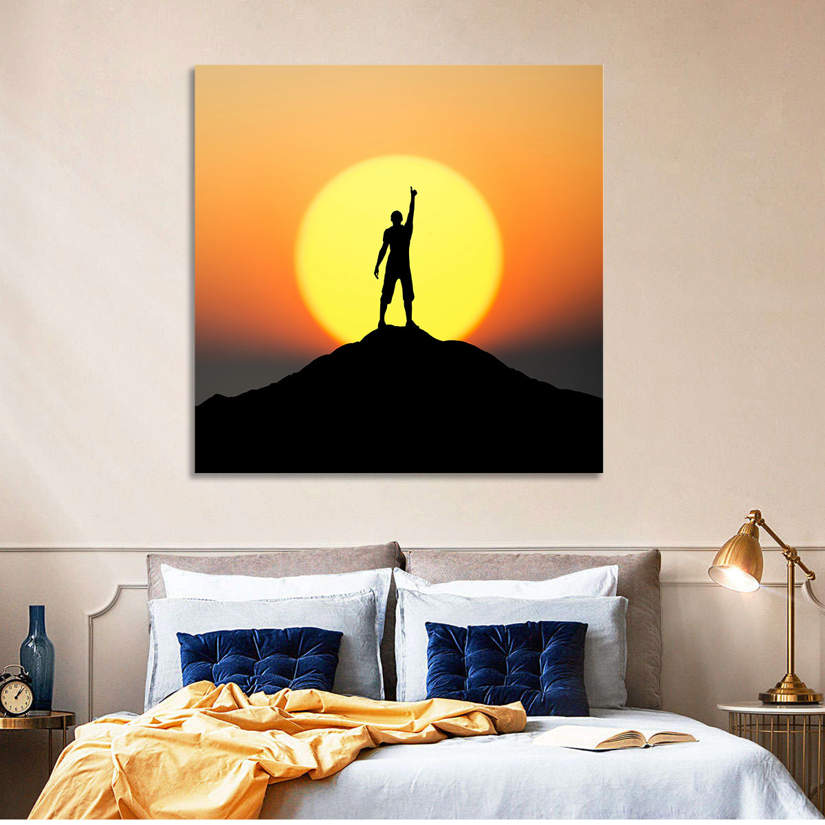 Champion Silhouette Wall Art
