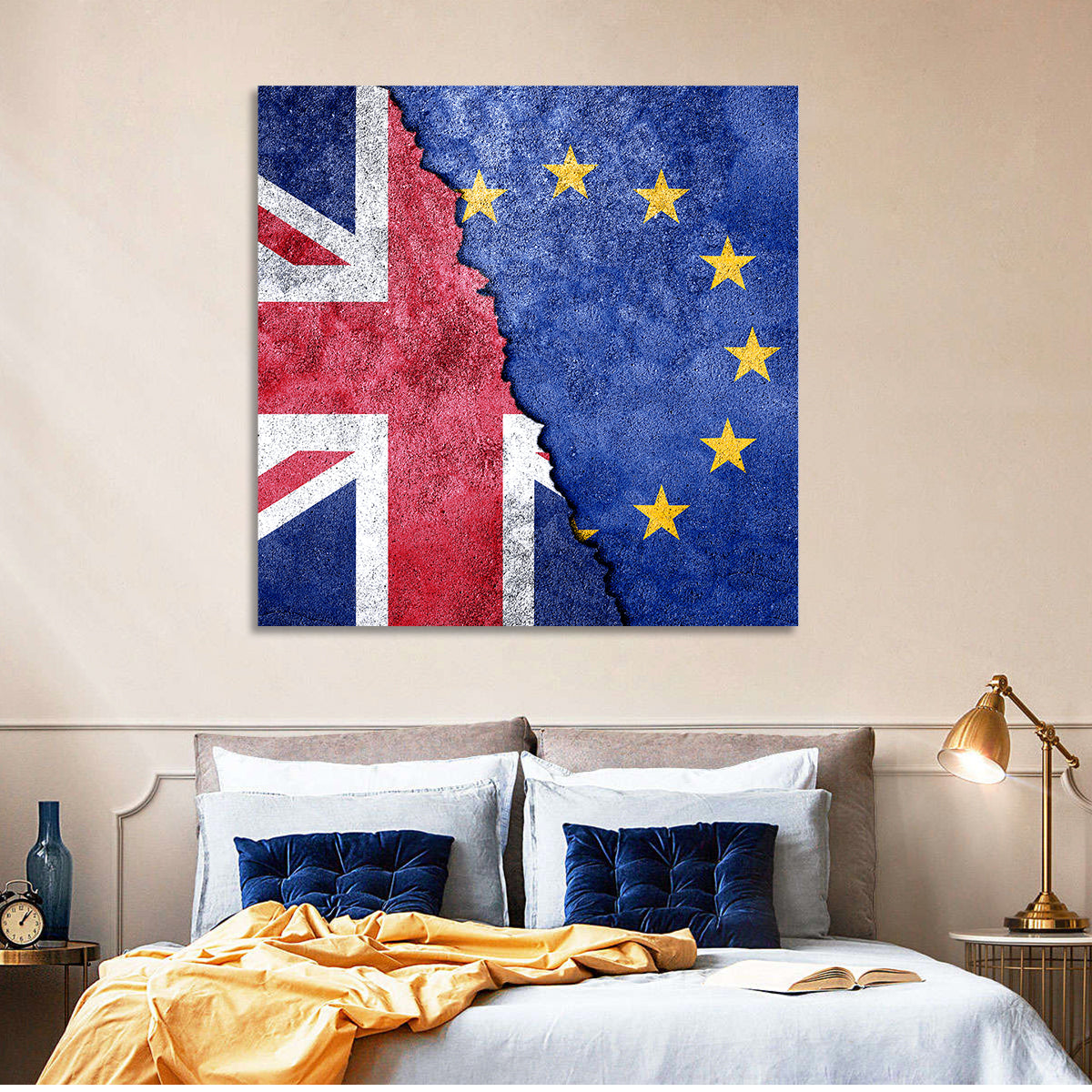 Brexit Flag Wall Art
