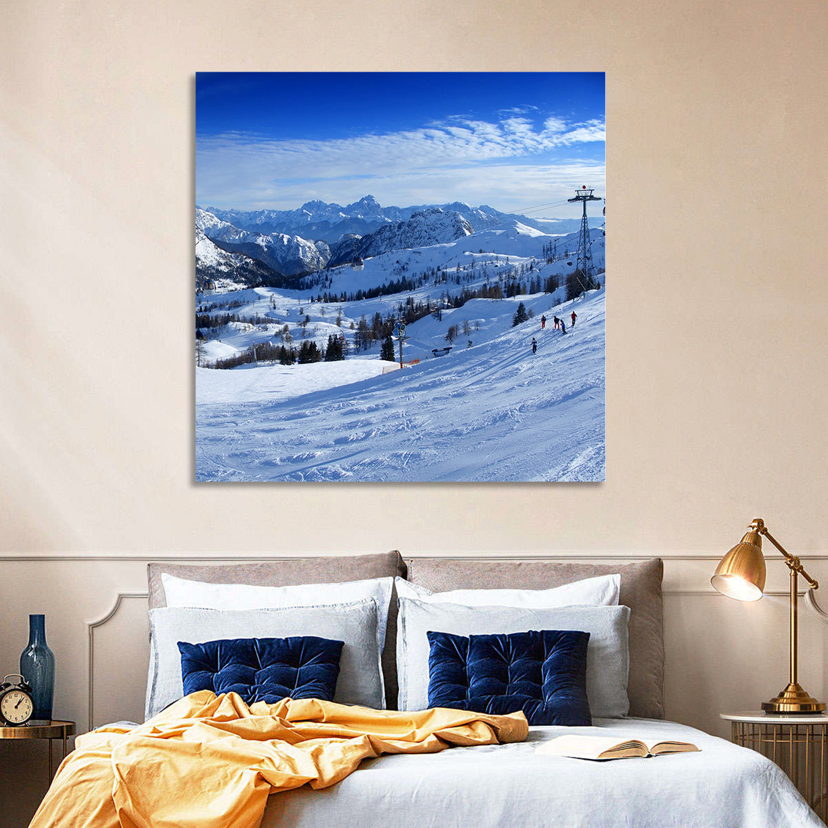 Nassfeld Ski Resort Wall Art
