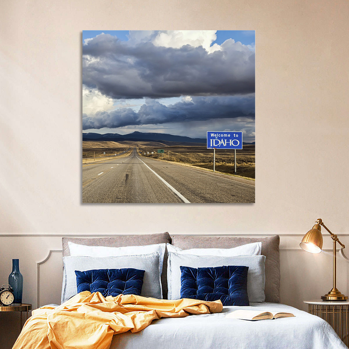 Idaho Highway Wall Art