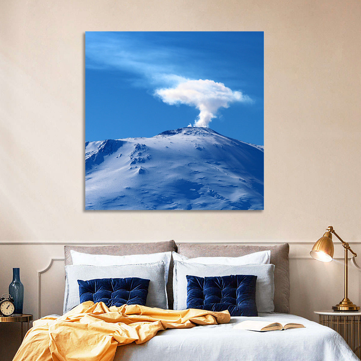Mount Erebus Wall Art