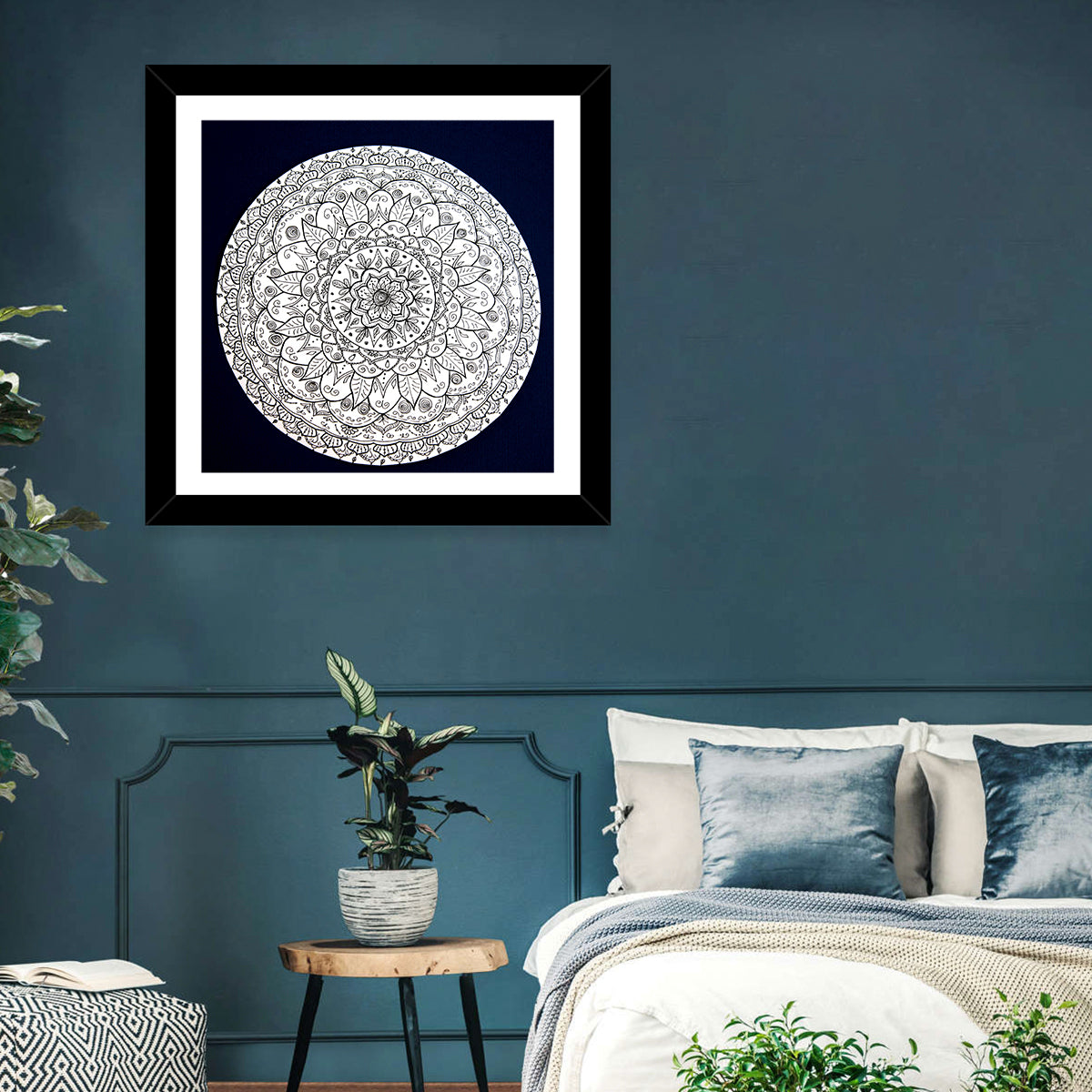 Ornamental Mandala Wall Art