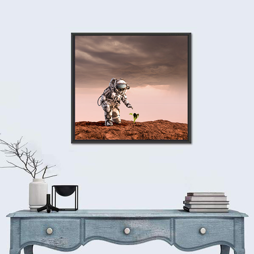 Mars Life Concept Wall Art