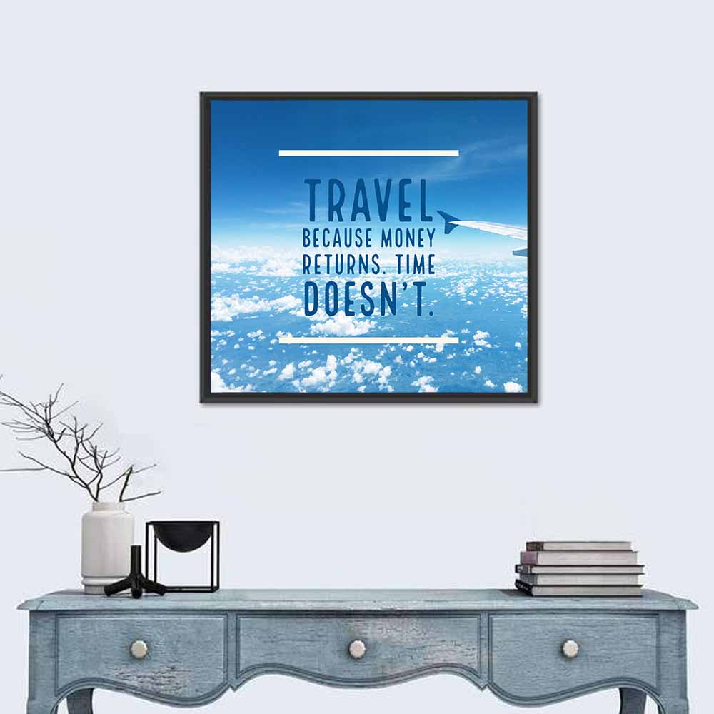 Travel Inspirational Quote Wall Art
