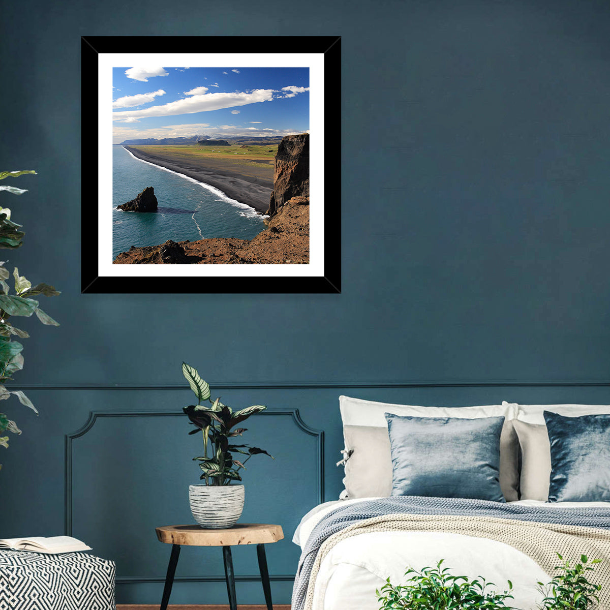 Dryholaey Beach Wall Art