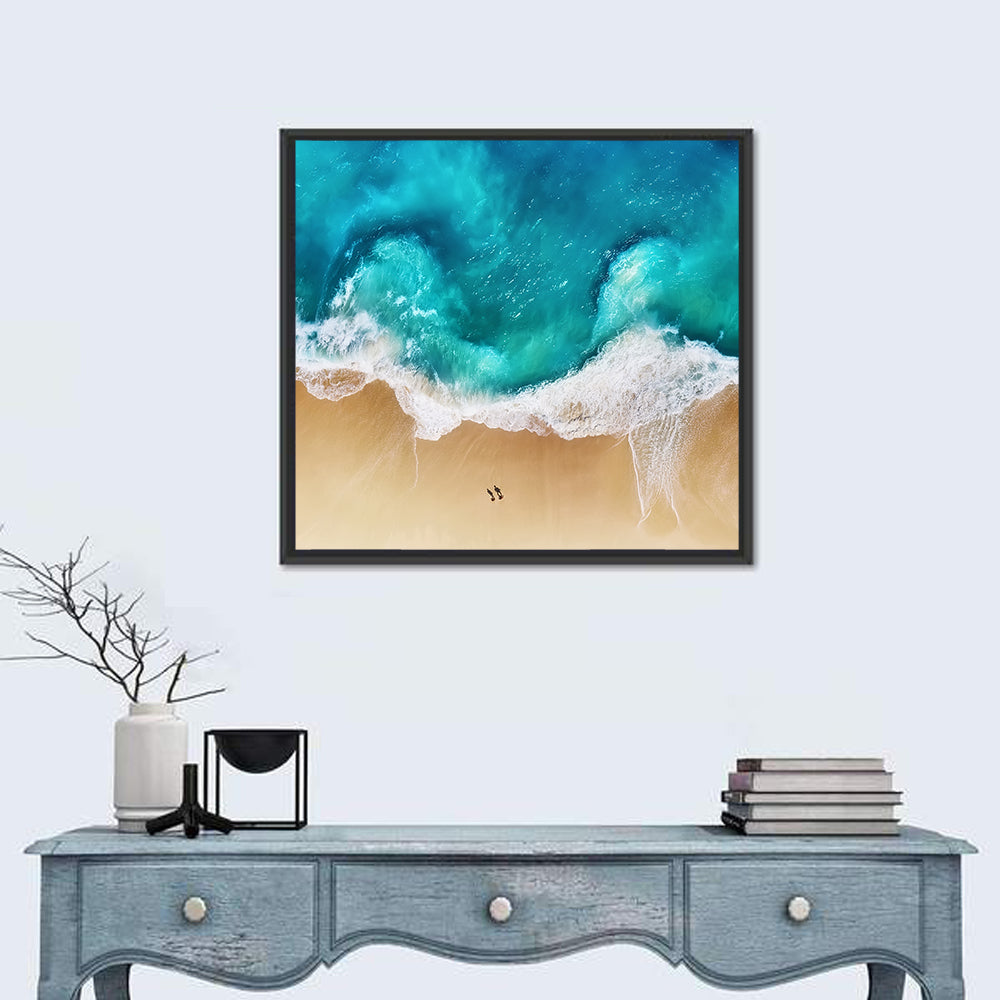 Turquoise Beach Coast Wall Art